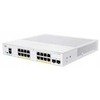 Šakotuvas Cisco Cisco switch CBS350-16FP-2G, 16xGbE RJ45, 2xSFP, fanless, PoE+, 240W - REFRESH