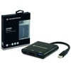 Šakotuvas Stacja/replikator Conceptronic DONN01B 3-w-1 USB-C (DONN01B)
