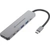 CONCEPTRONIC 6-1 dokas USB-C->HDMI, 2xUSB-A, 3xUSB-C, + 25 cm gr.