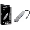 CONCEPTRONIC 6-1 dokas USB-C->HDMI, 2xUSB-A, 3xUSB-C, + 25 cm gr.