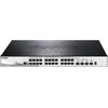 Šakotuvas D-Link DGS-1510-28XMP/E 28 prievadų Gigabit sukrauti POE Smart Managed Switch, įskaitant 4 10G SFP+ | D-Link