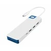 Targus Hyper HyperDrive Flex 8 Port USB-C Hub, Baltas/Mėlyna | HD4102BUGL | HDMI jungtys quantity 1