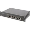 Šakotuvas Digitus Skaitmenas | 8 prievadų Gigabit Ethernet PoE jungiklis | DN-95317 | Nevaldomas | Montuojamas ant stovo | Maitinimo tipas Vidinis