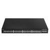 Šakotuvas Edimax 48 gigabito Ethernet prievadai ir 6 10 gigabito Sfp+ prievadai.