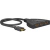 „Goobay“ rankinis HDMI jungiklis nuo 3 iki 1 (4K@60Hz)