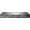 Šakotuvas Hewlett Packard (HP) HPE Aruba Networking 2930F 48G PoE+ 4SFP komutatorius, valdomas L3 Gigabit Ethernet (10/100/1000), PoE palaikymas, 1U, pilka