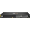 Šakotuvas Hewlett Packard (HP) HPE „Aruba Networking CX 6000“ 24p 10M/100M/1G Class4 PoE 4p SFP 1G 370W komutatorius, ES, en