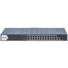 Šakotuvas 26 prievadų, 24 PoE prievadų komutatorius Hikvision DS-3E1526P-EI