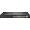 Šakotuvas HPE Aruba 6300F - Komutatorius - L3 - Valdomas - 24 x 10/100/1000 + 4 x 1 Gigabit / 10 Gigabit / 25 Gigabit / 50 Gigabit SFP56 (Uplink / Stacking) - Priekyje ir iš šono į galą - Montuojamas į stelažą