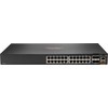 Šakotuvas HPE Aruba 6300F - Komutatorius - L3 - Valdomas - 24 x 10/100/1000 + 4 x 1 Gigabit / 10 Gigabit / 25 Gigabit / 50 Gigabit SFP56 (Uplink / Stacking) - Priekyje ir iš šono į galą - Montuojamas į stelažą