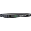 Šakotuvas Įmontuojamas komutatorius „InLine PoE+“ gigabito tinklo komutatorius, 24 prievadų, 1 GBit/s, 2x SFP, 48,26 cm (19 colių), montuojamas, metalinis, su ekranu, 420 W