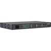 Šakotuvas Įmontuojamas komutatorius „InLine PoE+“ gigabito tinklo komutatorius, 24 prievadų, 1 GBit/s, 2x SFP, 48,26 cm (19 colių), montuojamas, metalinis, su ekranu, 420 W