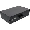 Šakotuvas InLine ® AV Switch rankinis 2 prievadų, 3x RCA IN/OUT