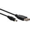 Šakotuvas InLine® kabelio skirstytuvas HDMI 2 prievadų, 4K/60Hz, su USB maitinimo kabeliu, 0,5 m