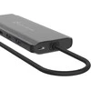 Šakotuvas j5create JCD398-N Docking Station Laidinis USB 3.2 Gen 2 (3.1 Gen 2) Type-C pilkas