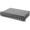 Šakotuvas Assmann Electronic DIGITUS 10 colių 8 prievadų Gigabit Ethernet jungiklis 8 x 10/100/1000Mbps RJ45 integruota galia, įskaitant 10 colių skliausteliuose