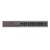 Šakotuvas Komutatorius Pulsar USF2624P Ultralink FastEthernet komutatorius 24x PoE+, 2xRJ45