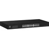 Šakotuvas Lenovo „LevelOne“ komutatorius 24x GE GEU-2431 19 colių stovo montavimo rinkinys nevaldomas gigabito eternetas (10/100/1000) 1U juodas