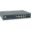 Šakotuvas Level One Jungiklis LevelOne 10x GE GEP- 1221 2xGSFP 19 "150W 8xPoE +