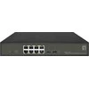 Šakotuvas Level One Switch LevelOne LevelOne GES-2110P jungiama ir tinklo jungtys Valdomas L2 Gigabit Ethernet (10/100/1000) PoE palaikymas Juodas