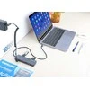 Šakotuvas Manhattan 190459 Doko stotelė Laidinis USB 3.2 Gen 1 (3.1 Gen 1) Type-C Pilka