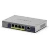 Šakotuvas Netgear 5-PORT 1GB UNMANAGED POE SWITCH - (GS105P)