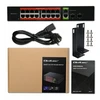 Šakotuvas Qoltec 52292 gigabito Ethernet PoE komutatorius | 16x RJ45 | 2x RJ45 Uplink | 2x SFP | 1000 Mb/s