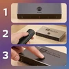 Šakotuvas Reagle HDMI 2.1 switch splitter skirstytuvas 4K 144Hz perjungiklis 3 prievadai 3x1 su pulteliu