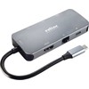 Šakotuvas Roline stotis / replikatorius ROLINE kelių prievadų prijungimo stotis USB 3.2 Gen 2 Type C, 4K HDMI, LAN