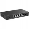 Šakotuvas Ruijie Networks RG-ES206MG-P tinklo komutatorius Valdomas L2 2.5G Ethernet (100/1000/2500) Maitinimas per Eternetą (PoE) Stalinis / tvirtinamas prie sienos Juoda