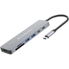 Stacja/replikator Conceptronic CONCEPTRONIC 7-1 Dock USB-C->HDMI/USB-C/2xUSB-A/+ 25cm gr