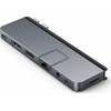 Targus Hiper | „HyperDrive Dual USB-C TB“ suderinamas „7-in-2“ šakotuvas su universaliu USB-C išoriniu adapteriu, skirtu „MacBook Air“ / „Pro“ 2016–2020 m. Ethernet LAN (RJ-45) jungtys 1 | HDMI jungtys kiekis 1