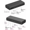 ICY BOX USB-C 17w1 | 2x HDMI 2.0 4K@60Hz | 2x DP 1.4 8K@60Hz | 2x USB-C 4K@60Hz | PD 3.1 do 140W