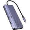 „Raidsonic Icy Box“ kelioninis dokas 12 viename, 3 vaizdo išvestys (2 HDMI + 1 VGA) | IB-DK4062-CPD