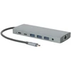 Mobilis 020028 doko stotelė Przewodowa USB 3.2 Gen 1 (3.1 Gen 1) Type-C Pilka