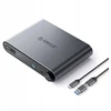Orico 10w1 USB-C su obudową M.2 NVMe/SATA, audio 3,5mm, RJ45, HDMI 4K@60Hz, PD 100W