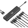 Šakotuvas Stotis/replikatorius Port Designs PORT Connect Mobilioji dokavimo stotis 1 x 4K USB-C 9 įrenginiams 100 W (901906V2)