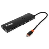 Šakotuvas Stotelė / replikatorius Roline USB 3.2 Gen 2 tipo C dokinimo stotelė, HDMI 4K60, USB 3.2 Gen 2, USB-C PD, LAN, SD kortelių skaitytuvas