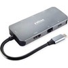 Šakotuvas Roline stotis / replikatorius ROLINE kelių prievadų prijungimo stotis USB 3.2 Gen 2 Type C, 4K HDMI, LAN