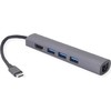 Šakotuvas Value Vertė USB-C stotis / replikatorius (12.99.1043)