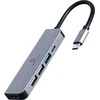 GEMBIRD A-CM-COMBO5-03 kelių prievadų adapteris C tipo USB 5in1 šakotuvas + HDMI + PD