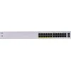 Šakotuvas Cisco CBS110 nevaldomas 24 prievadų GE, dalinis PoE, 2x1G SFP bendrinamas
