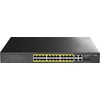 Šakotuvas Cudy Pl SWITCH POE GS1028EPS2 24 prievadų + 4x UPLINK + 2x SFP CUDY