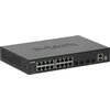 Šakotuvas „D-Link“ 16 prievadų gigabito sudedamas išmanusis valdomas komutatorius | „D-Link“