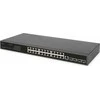 Šakotuvas Jungiklis Digitus Digitus Tinklo jungiklis, 24 prievadai 10/100/1000 + 4SFP+ UPLINK, 19 colių serverio stovams, L2+ funkcija