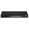 Šakotuvas Edimax 24 gigabito eterneto prievadai ir 4x10gbe Sfp+ Uplink prievadai