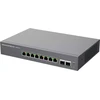 Šakotuvas „Grandstream GWN7721P“ L2 Lite valdymo komutatorius, 8x 2.5GbE RJ45, 2x 10G SFP+, PoE/PoE+