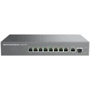 Šakotuvas Switch GrandStream GWN 7721PE 8x 2.5GbE RJ45,1x 10GbE, 1x 10G SFP+, PoE/PoE+ zarządzalny L2 Cloud (GGWN7721PE)