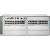 Šakotuvas Hewlett Packard (HP) HP Enterprise 5406R 44GT PoE+ ir 4 prievadų SFP+ (be PSU) v3 zl2 – Tvarkomas – L3 – Gigabit Ethernet (10/100/1000) – Maitinimas per Ethernet (PoE) – Tvirtinimas ant stovo – 4U
