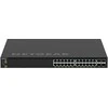 Šakotuvas NETGEAR GSM4328-100AJS Valdomas L3 Gigabit Ethernet (10/100/1000) Maitinimas per Ethernet (PoE) 1U Juodas